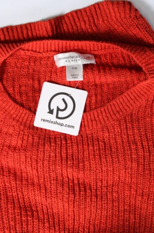 Damski sweter Christopher & Banks, Rozmiar M, Kolor Pomarańczowy, Cena 46,99 zł