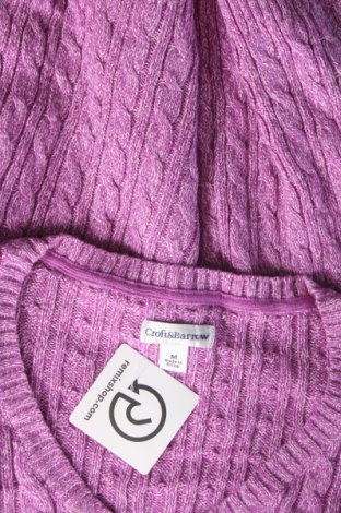 Damenpullover Croft & Barrow, Größe M, Farbe Lila, Preis 11,49 €