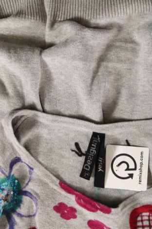 Damenpullover Desigual, Größe M, Farbe Grau, Preis € 31,71