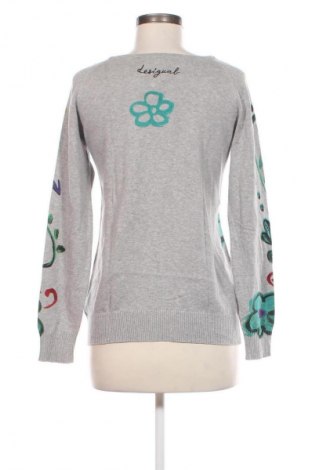 Damenpullover Desigual, Größe M, Farbe Grau, Preis 22,49 €