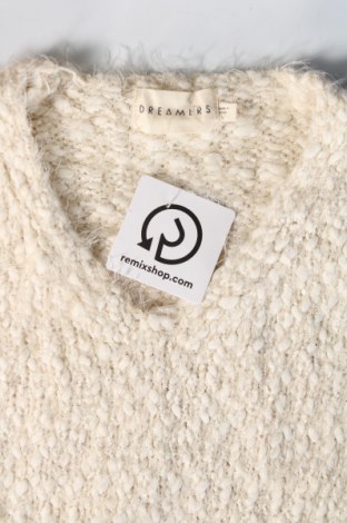 Damski sweter Dreamers, Rozmiar L, Kolor ecru, Cena 60,99 zł