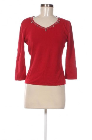 Damenpullover Dressbarn, Größe M, Farbe Rot, Preis 6,49 €