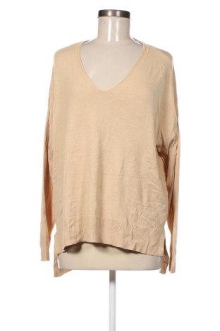 Damenpullover Essentials by Tchibo, Größe L, Farbe Beige, Preis 10,49 €