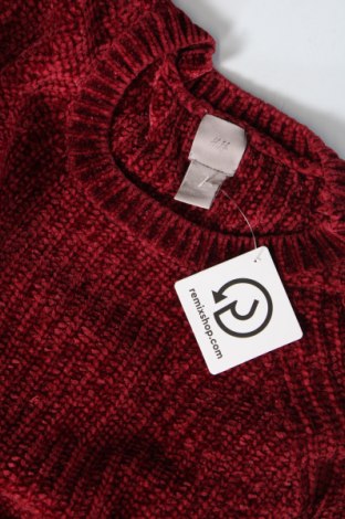 Damski sweter H&M, Rozmiar L, Kolor Czerwony, Cena 21,99 zł