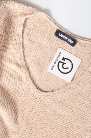 Damenpullover Lands' End, Größe M, Farbe Beige, Preis 5,99 €