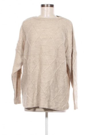 Damenpullover Laura Torelli, Größe M, Farbe Beige, Preis 10,49 €