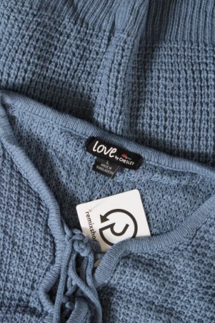 Damenpullover Love, Größe L, Farbe Blau, Preis € 8,49