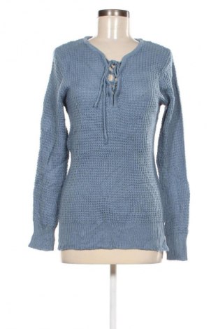 Damenpullover Love, Größe L, Farbe Blau, Preis 8,49 €