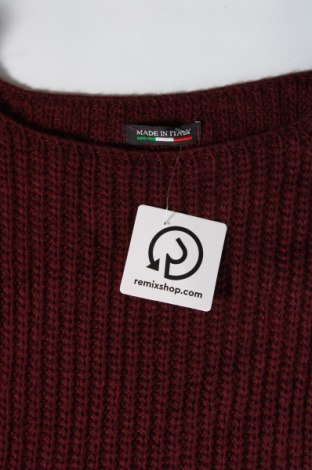 Damski sweter Made In Italy, Rozmiar L, Kolor Czerwony, Cena 42,99 zł