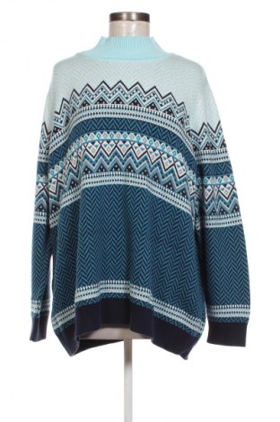 Damski sweter Mona, Rozmiar 3XL, Kolor Niebieski, Cena 65,99 zł