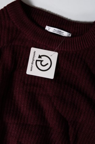 Dámský svetr Pull&Bear, Velikost S, Barva Červená, Cena  265,00 Kč