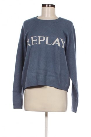 Damenpullover Replay, Größe L, Farbe Blau, Preis € 40,49