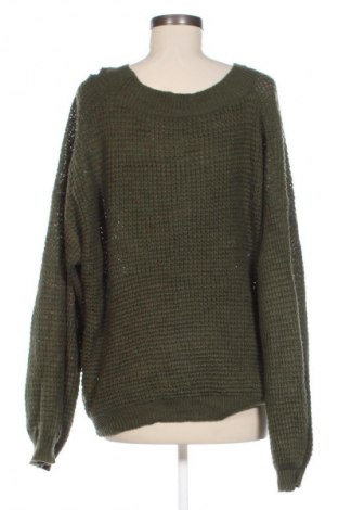 Damski sweter SHEIN, Rozmiar XXL, Kolor Zielony, Cena 55,99 zł