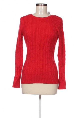 Damski sweter St. John's Bay, Rozmiar S, Kolor Czerwony, Cena 51,99 zł