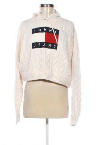 Damenpullover Tommy Jeans, Größe L, Farbe Weiß, Preis € 138,99