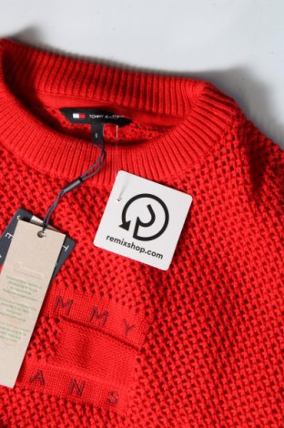 Damenpullover Tommy Jeans, Größe S, Farbe Rot, Preis 69,99 €