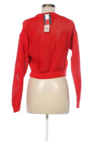 Damenpullover Tommy Jeans, Größe S, Farbe Rot, Preis 69,99 €