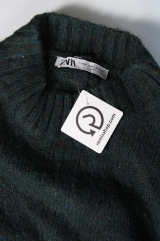 Damski sweter Zara, Rozmiar M, Kolor Zielony, Cena 47,99 zł