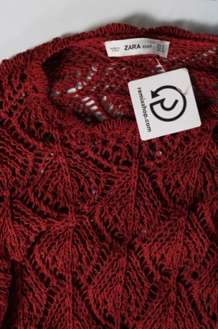 Damenpullover Zara Knitwear, Größe S, Farbe Rot, Preis 13,84 €