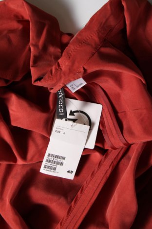 Trench de femei H&M, Mărime L, Culoare Roșu, Preț 205,99 Lei