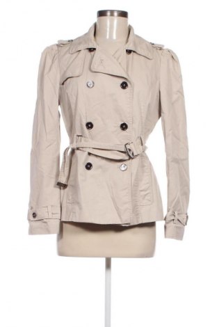 Damen Trenchcoat Zara, Größe L, Farbe Ecru, Preis 15,99 €