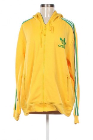 Γυναικείο φούτερ Adidas Originals, Μέγεθος XL, Χρώμα Κίτρινο, Τιμή 28,99 €