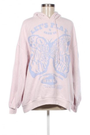 Damen Sweatshirt Bershka, Größe S, Farbe Rosa, Preis € 16,04