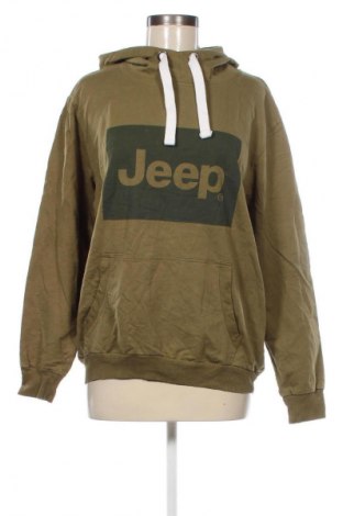 Damen Sweatshirt Jeep, Größe L, Farbe Grün, Preis € 13,49