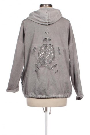 Damen Sweatshirt Made In Italy, Größe L, Farbe Grau, Preis € 20,49