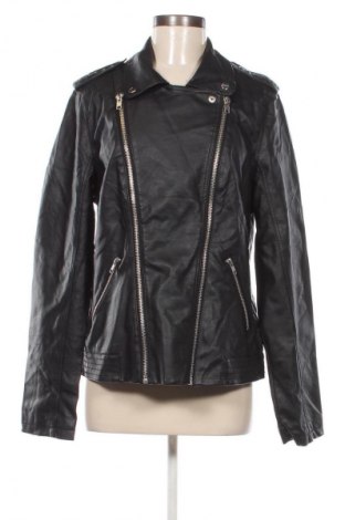 Damen Lederjacke, Größe L, Farbe Schwarz, Preis 18,99 €