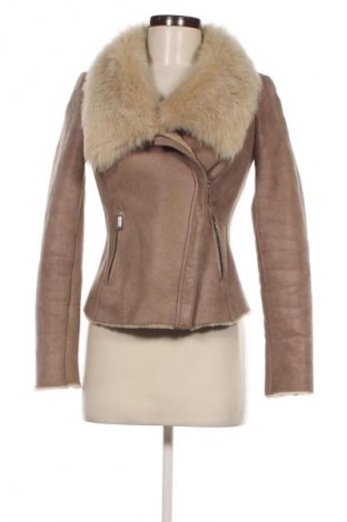 Damen Lederjacke, Größe M, Farbe Braun, Preis 49,53 €