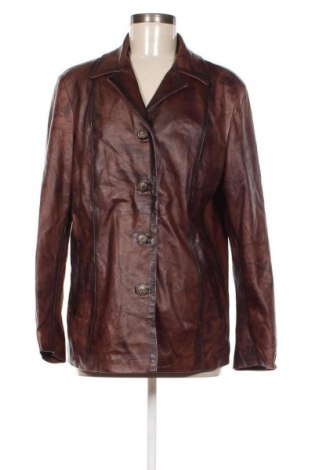 Damen Lederjacke, Größe M, Farbe Braun, Preis € 67,99