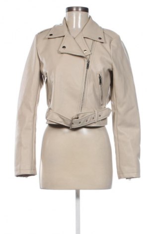 Damen Lederjacke, Größe M, Farbe Beige, Preis 19,49 €