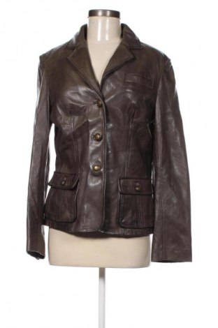 Damen Lederjacke, Größe M, Farbe Braun, Preis € 34,49