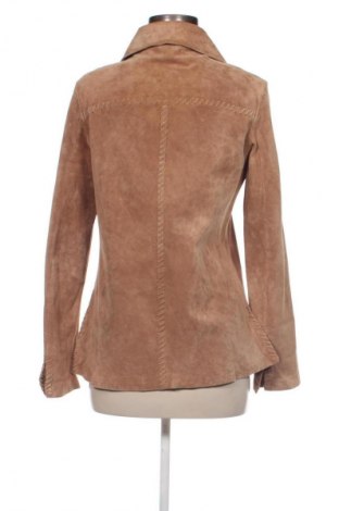 Damen Lederjacke, Größe M, Farbe Braun, Preis € 37,99