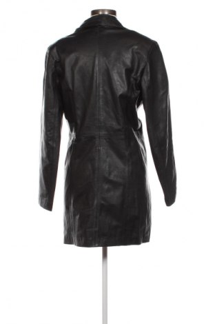 Damen Lederjacke, Größe M, Farbe Schwarz, Preis 37,99 €