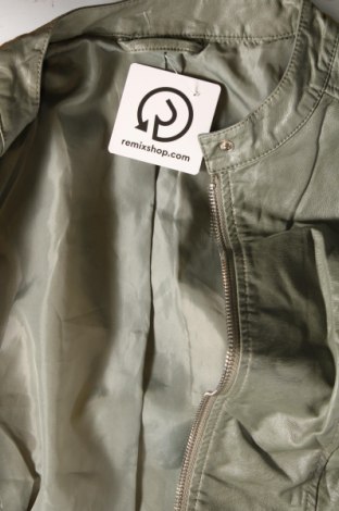 Damen Lederjacke, Größe XL, Farbe Grün, Preis € 40,99