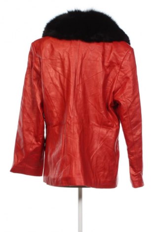 Damen Lederjacke, Größe M, Farbe Rot, Preis € 67,99