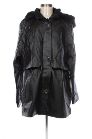 Damen Lederjacke Croft & Barrow, Größe XXL, Farbe Schwarz, Preis 50,99 €