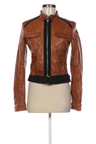 Damen Lederjacke D&G Dolce&Gabbana, Größe M, Farbe Braun, Preis 270,99 €