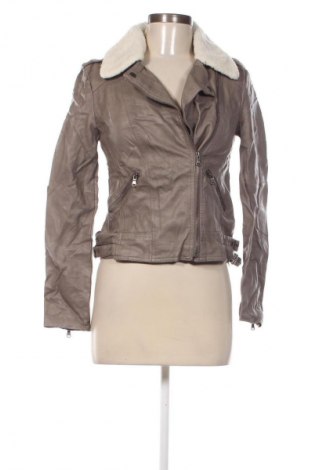 Damen Lederjacke Forever 21, Größe S, Farbe Beige, Preis € 15,99