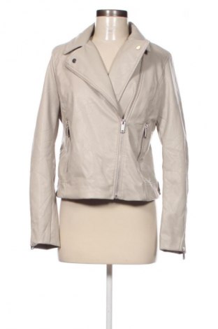 Damen Lederjacke H&M, Größe M, Farbe Beige, Preis 20,99 €