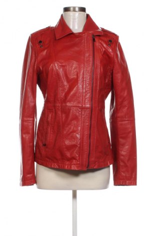 Damen Lederjacke Kara, Größe M, Farbe Rot, Preis 68,49 €