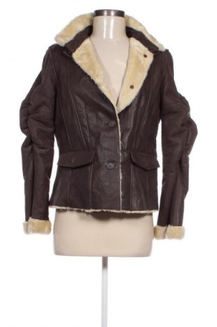 Damen Lederjacke Oviesse, Größe M, Farbe Braun, Preis € 34,99