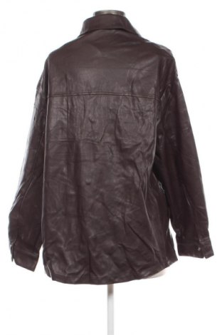 Damen Lederjacke Streetwear Society, Größe M, Farbe Braun, Preis € 12,99