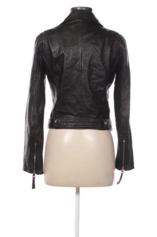 Damen Lederjacke Zara, Größe L, Farbe Schwarz, Preis 61,99 €