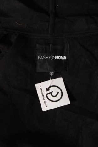 Дамско палто Fashion nova, Размер M, Цвят Черен, Цена 20,99 лв.