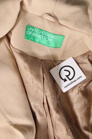 Дамско палто United Colors Of Benetton, Размер XXL, Цвят Бежов, Цена 96,49 лв.