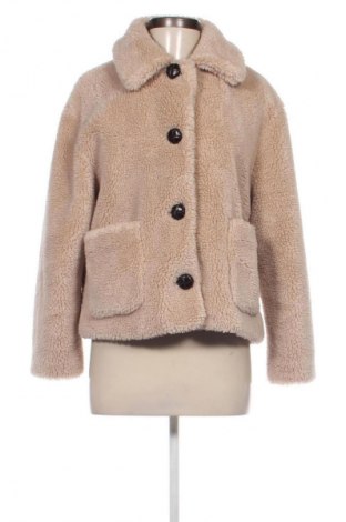 Damenmantel Zara, Größe M, Farbe Beige, Preis 28,13 €