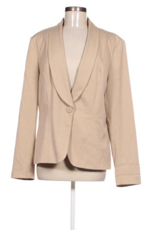 Damen Blazer Caren Pfleger, Größe XL, Farbe Beige, Preis 10,99 €